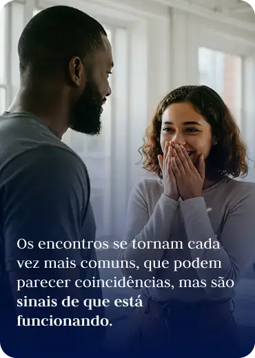 sinais de que esta funcionando