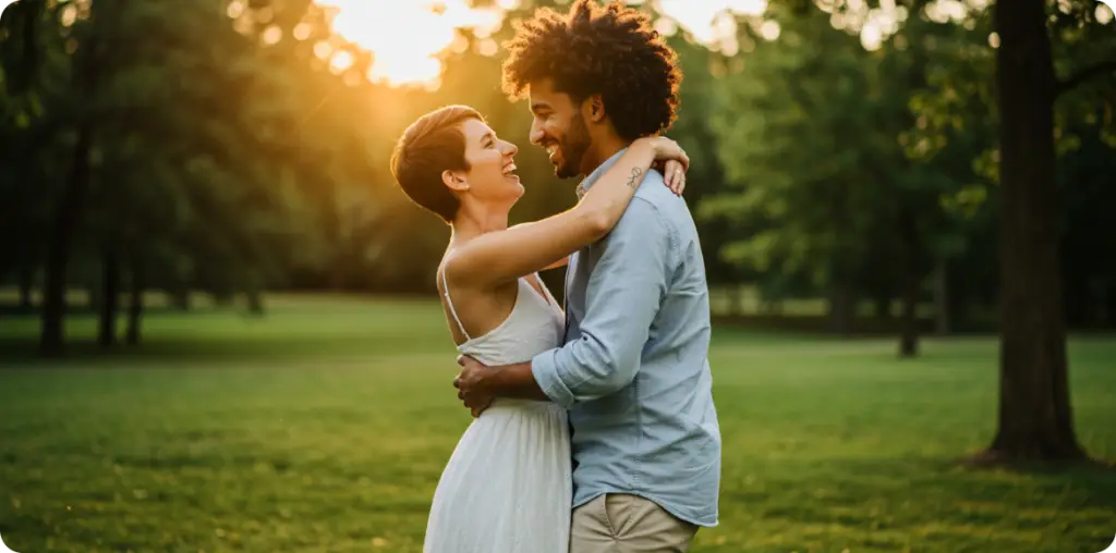 Seja feliz no amor com quem você ama
