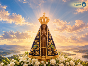 Blog Imagem representando Nossa Senhora Aparecida, a padroeira do Brasil